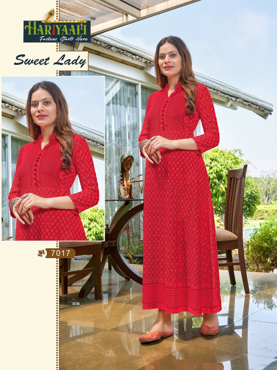 Sweet Lady Heavy Fancy Party Wear Rayon Long Kurti Collection